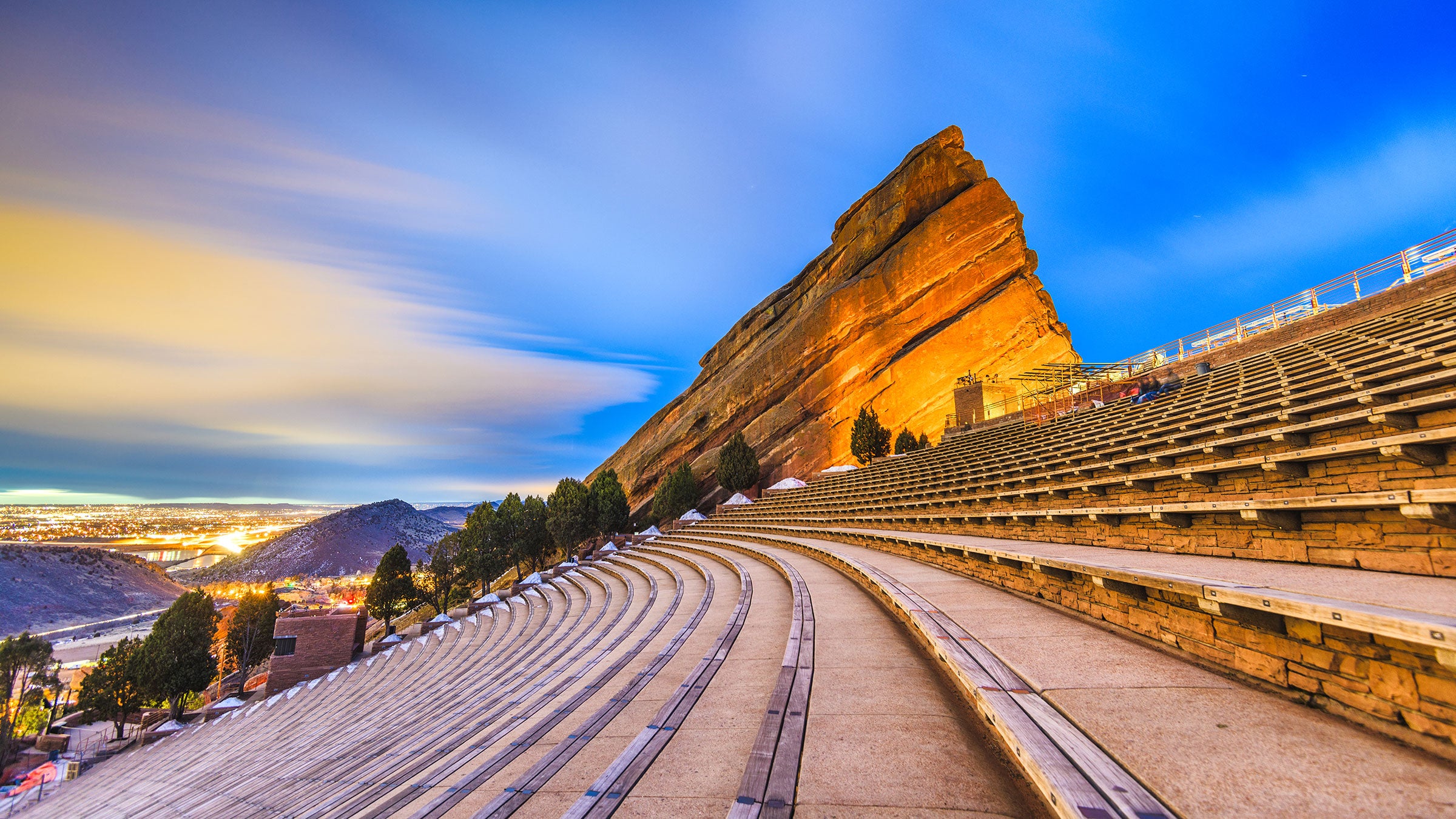 Red Rocks Amphitheatre near Denver, Colorado