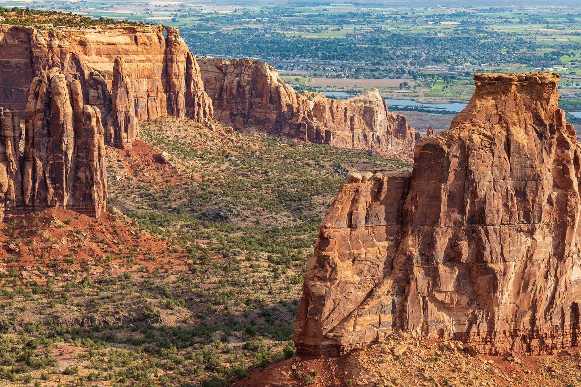 Monolith in Monument Canyon at Colorado National Monument