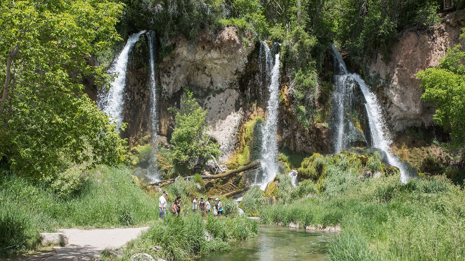 Rifle Falls State Park in Colorado