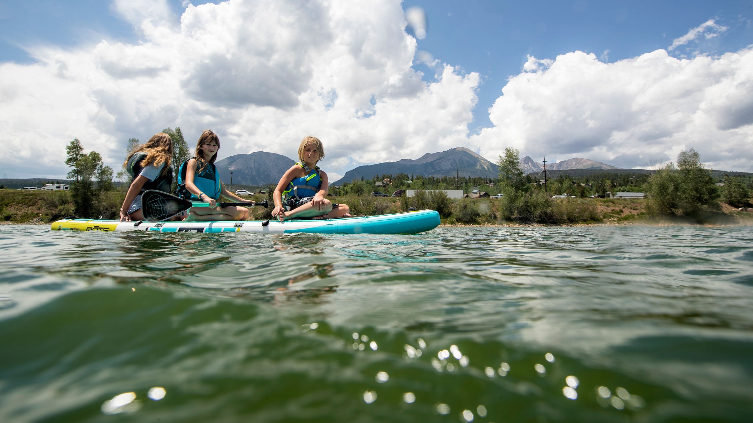 North Pond Park at Silverthorne, Colo.