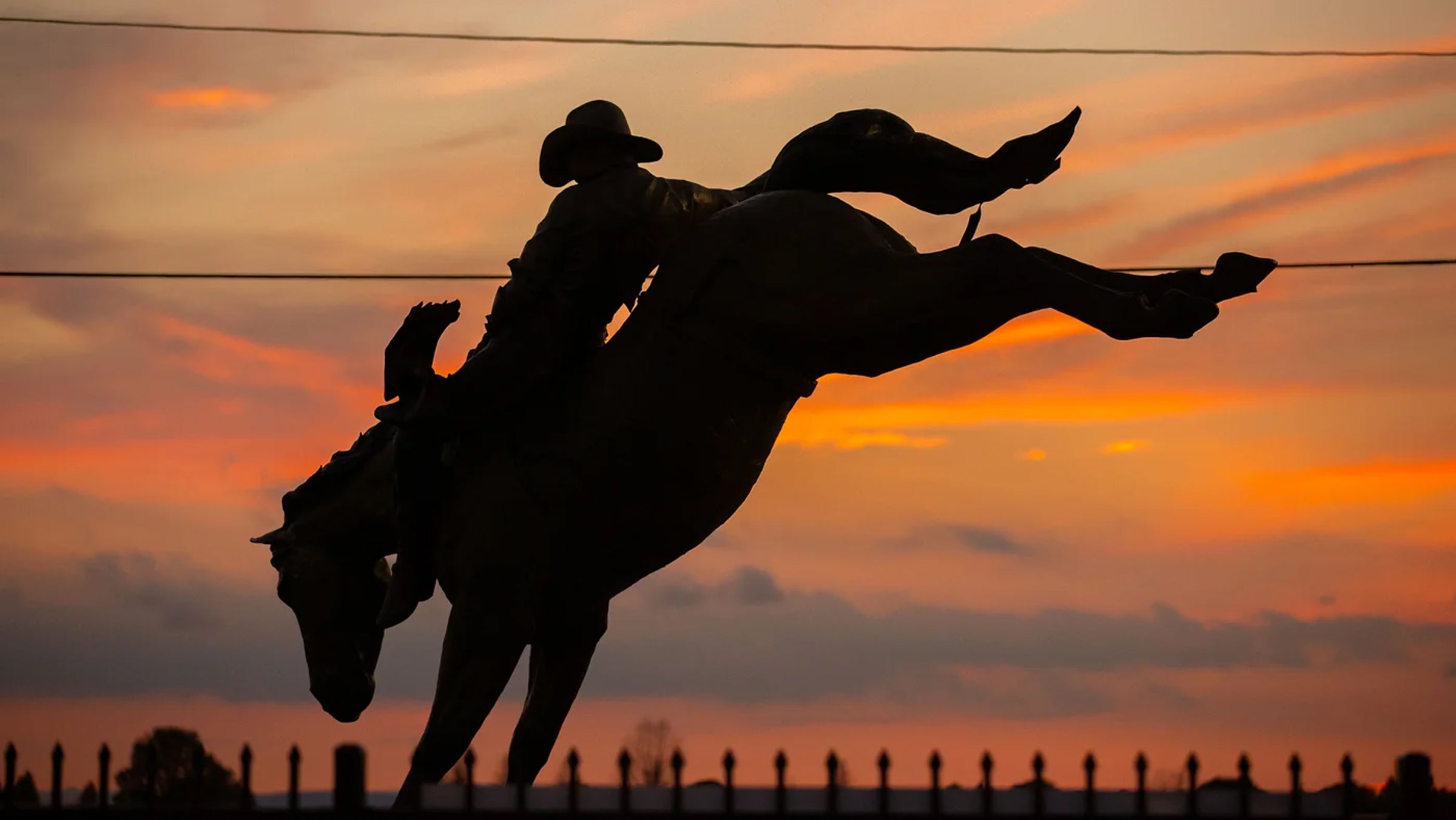Dillow Statue in Cheyenne, Wyoming