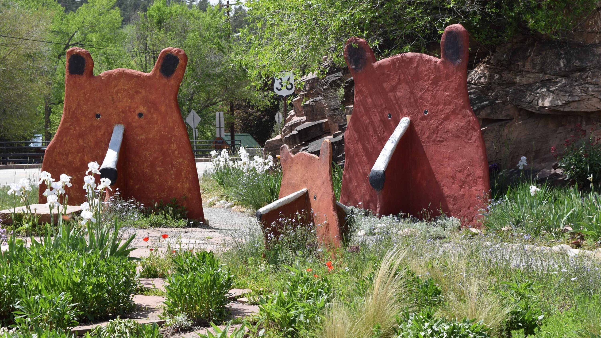 Street art in Lyons, Colorado