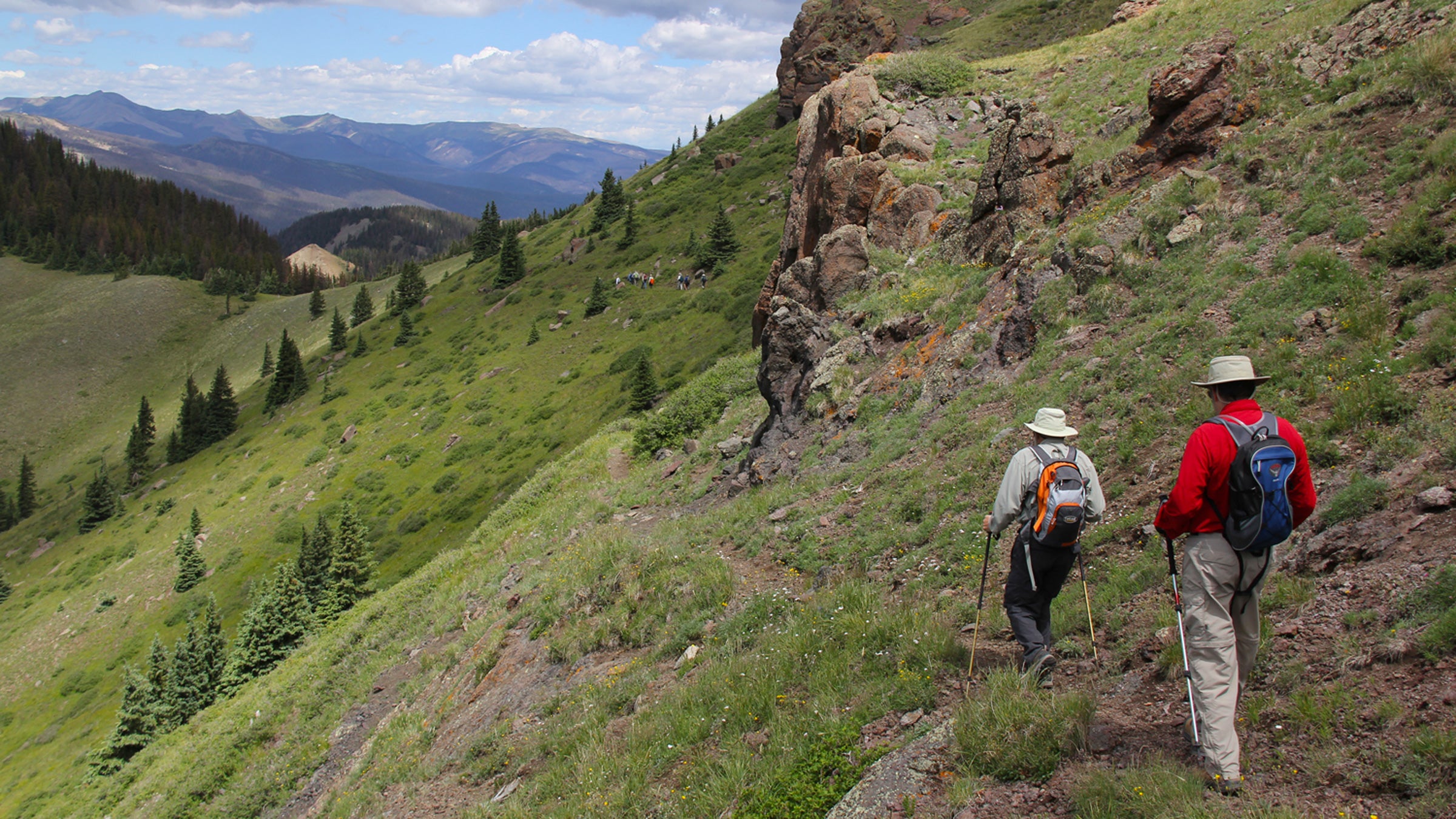 Hiking Bonita Pass to Silver Pass in South Fork, Colorado